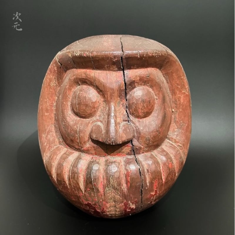 達磨木型 江戸 明治期 | 古物屋次元 オンラインショップ