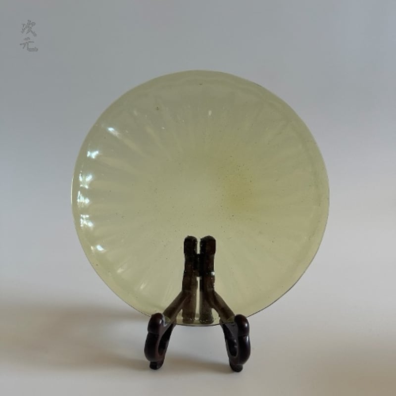 江戸ガラス平鉢 江戸中期 後期 | 古物屋次元 オンラインショップ