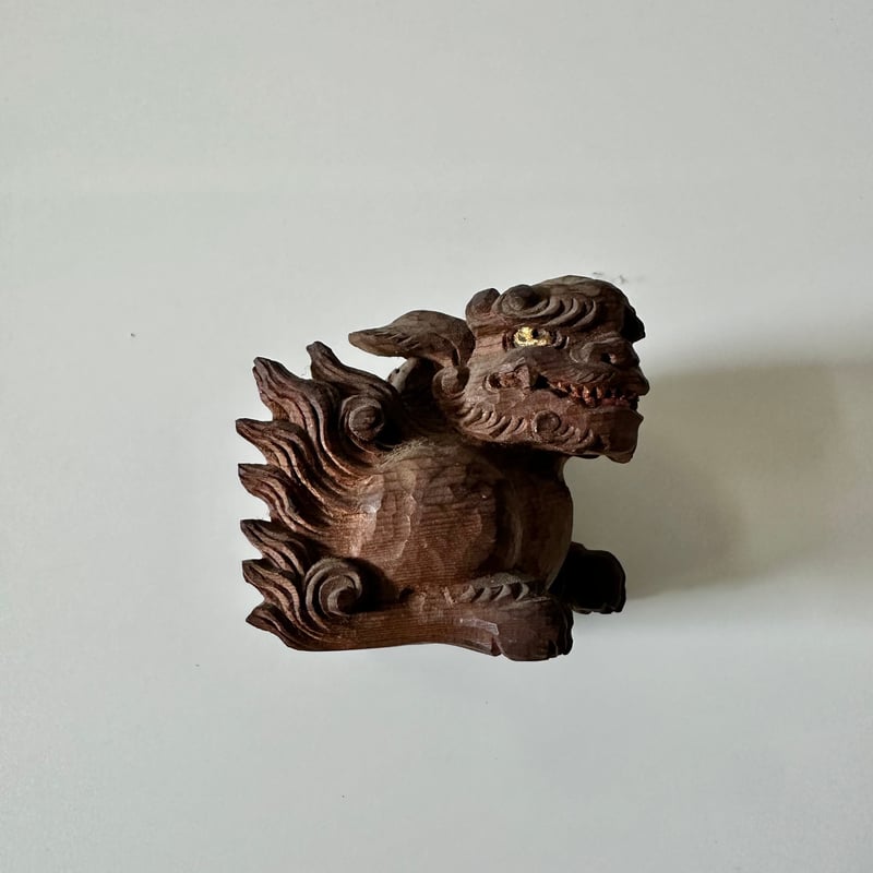 狛犬一対 明治 大正期 | 古物屋次元 オンラインショップ