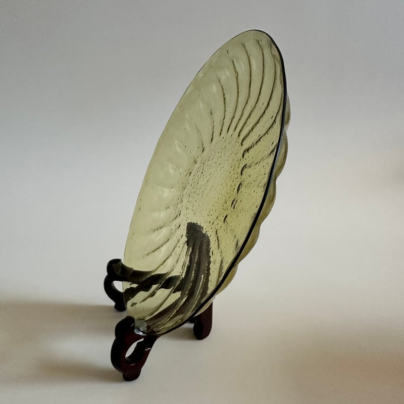 江戸ガラス平鉢 江戸中期 後期 | 古物屋次元 オンラインショップ