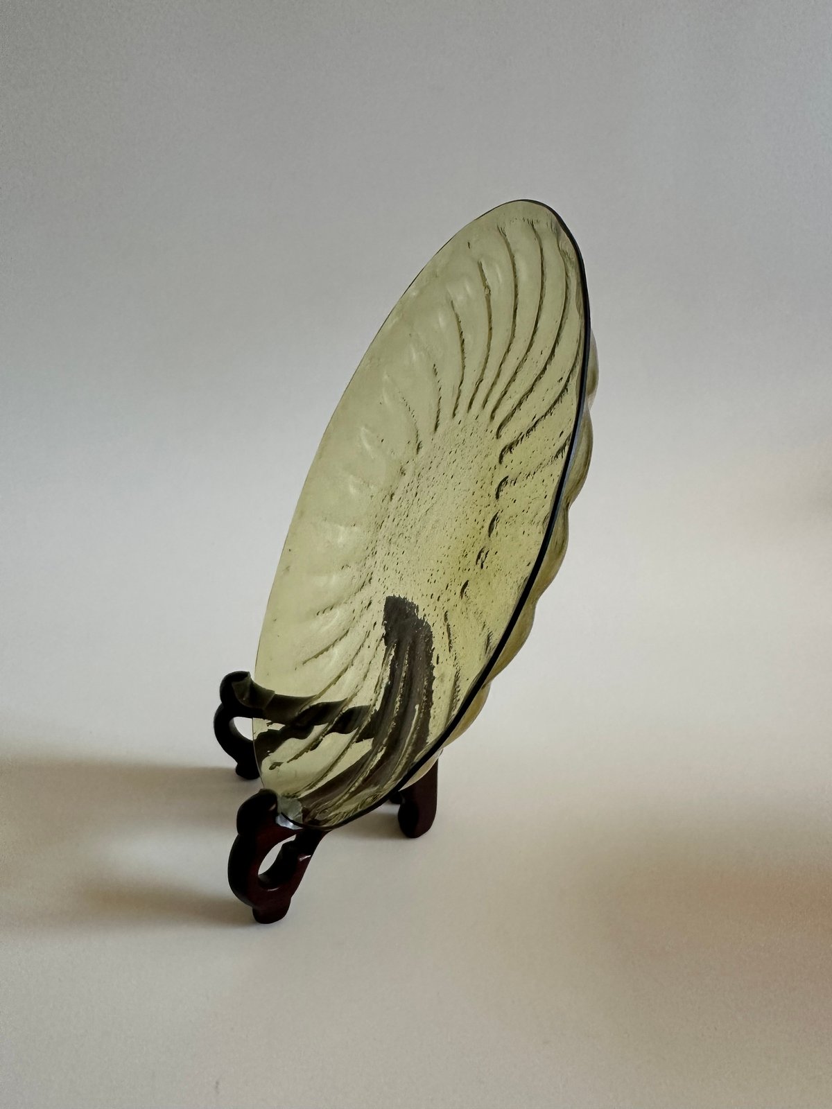 江戸ガラス平鉢 江戸中期 後期 | 古物屋次元 オンラインショップ