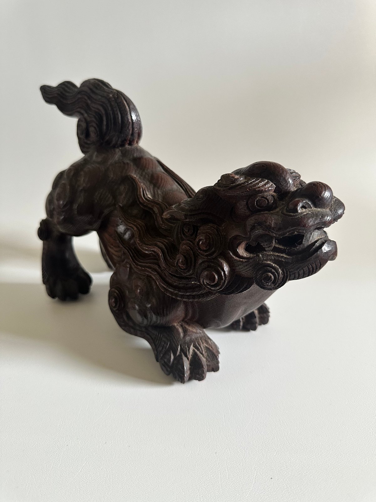 木彫獅子吼 江戸 明治期 | 古物屋次元 オンラインショップ