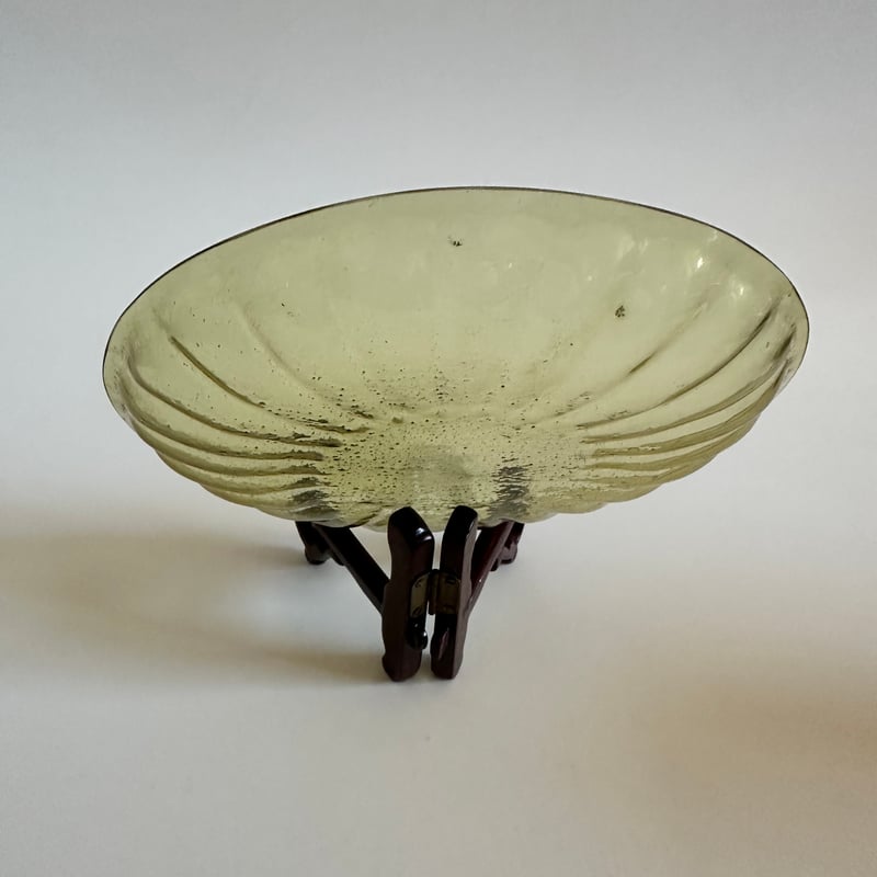 江戸ガラス平鉢 江戸中期 後期 | 古物屋次元 オンラインショップ