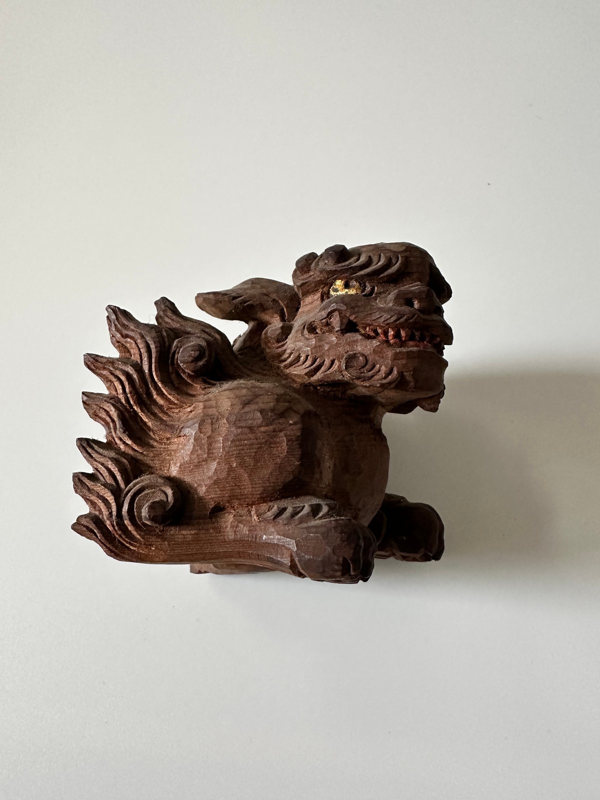 いちごの狛犬 狛犬一対 明治 大正期 | 古物屋次元 オンラインショップ