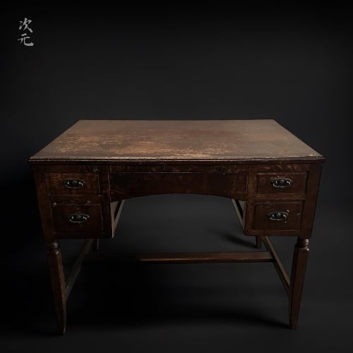 両袖机 大正 昭和期 | 古物屋次元 オンラインショップ