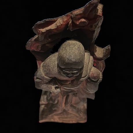 不動明王　木彫