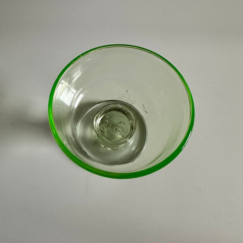 ウランガラス 大正 昭和初期 | 古物屋次元 オンラインショップ