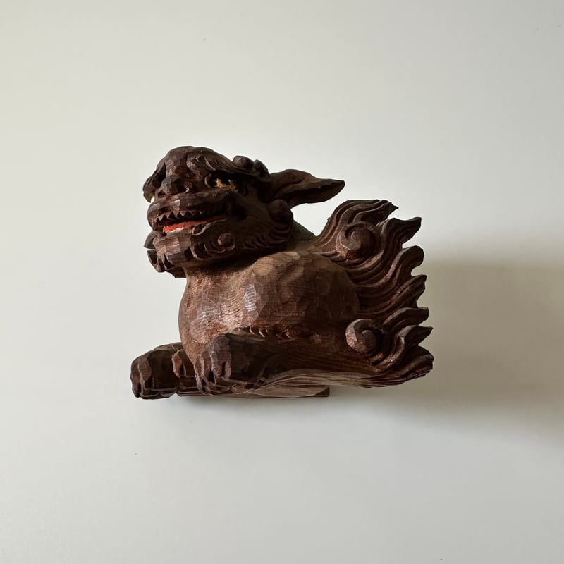 狛犬一対 明治 大正期 | 古物屋次元 オンラインショップ