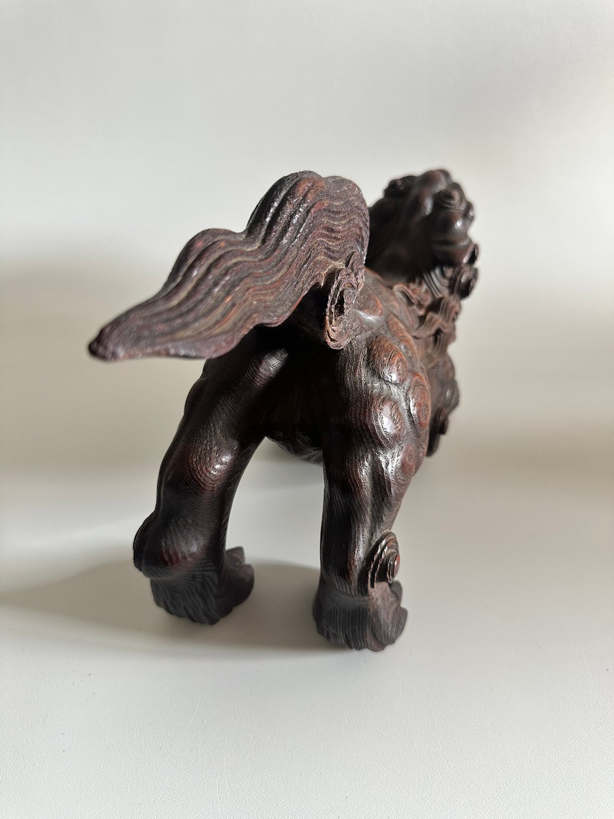 木彫獅子吼 江戸 明治期 | 古物屋次元 オンラインショップ