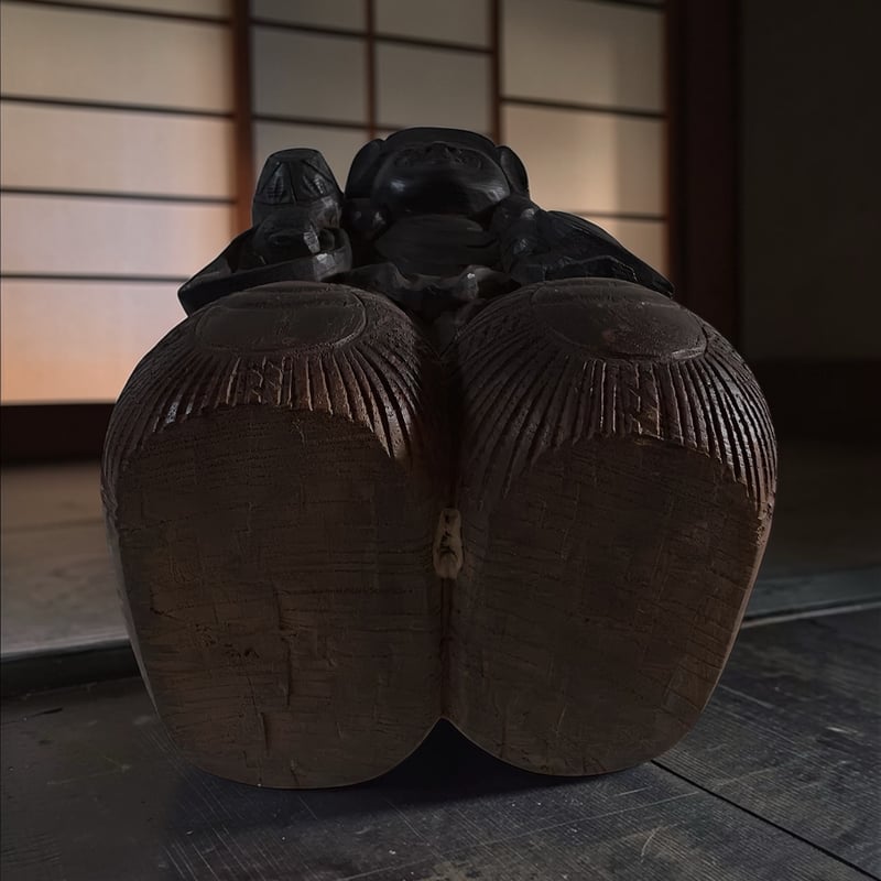恵比寿様大黒様一対 明治〜大正期 | 古物屋次元 オンラインショップ