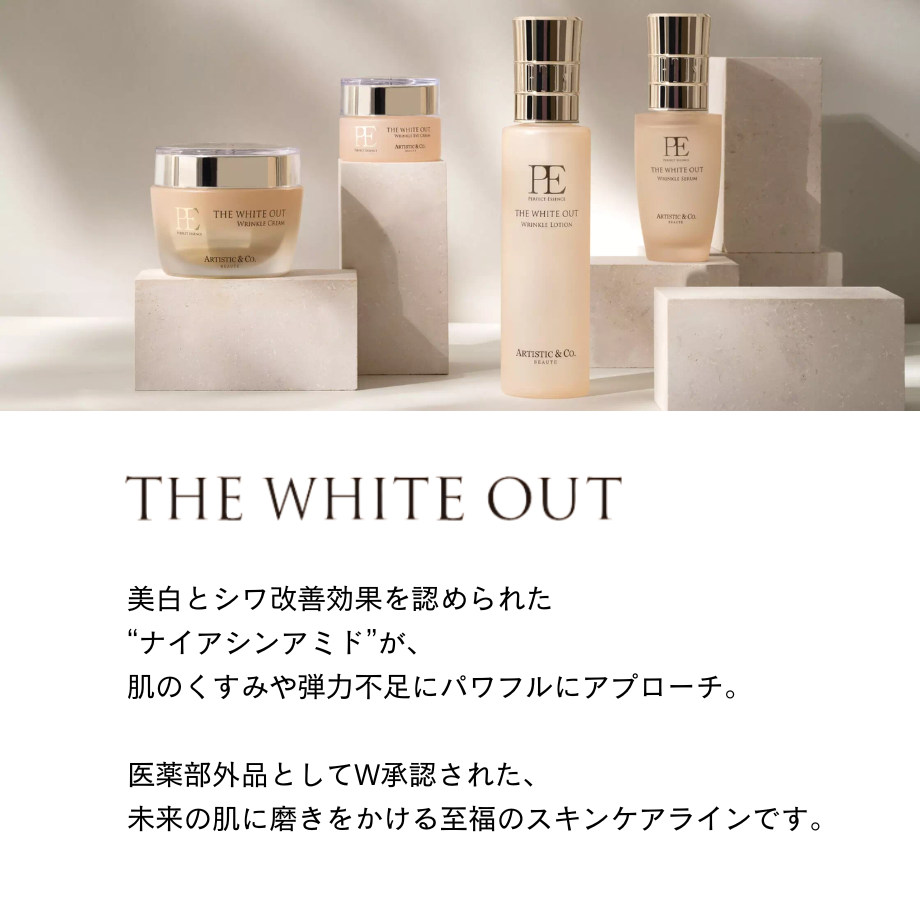 PE ザ ホワイトアウト リンクルローション／医薬部外品（120