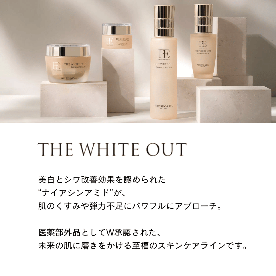 PE ザ ホワイトアウト リンクルローション／医薬部外品（120