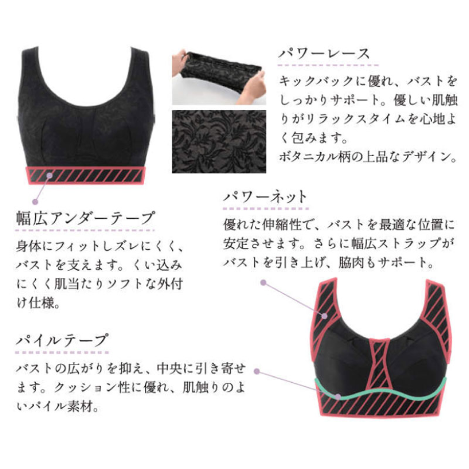 ビーフィット Be-fit すらっとシェイプ ブラ＋ショーツ 光電子 新品未