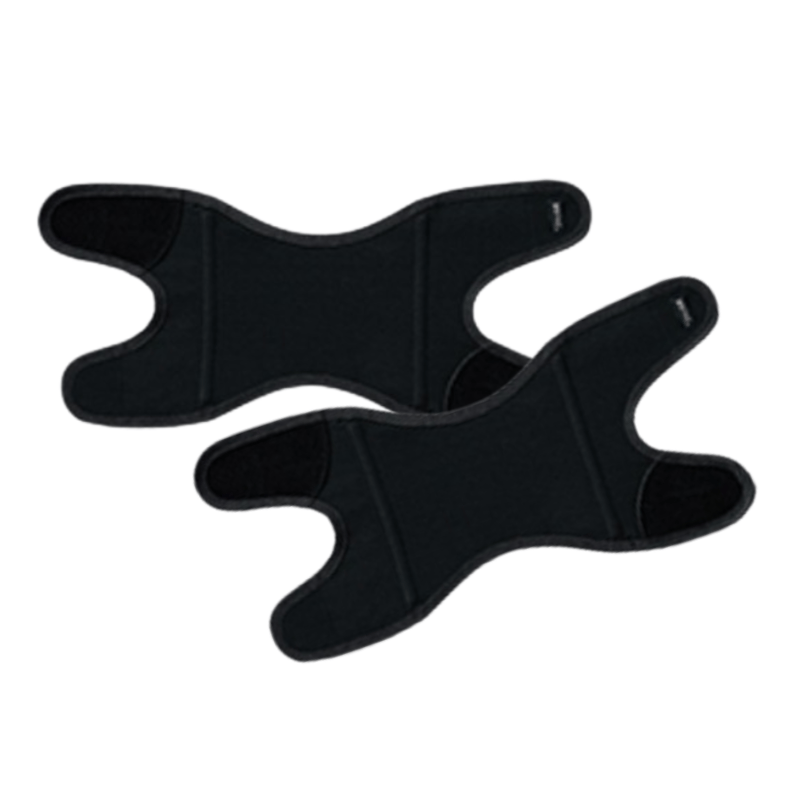 ホルミシス ひざサポーター 左右セット／天然鉱石プリント繊維