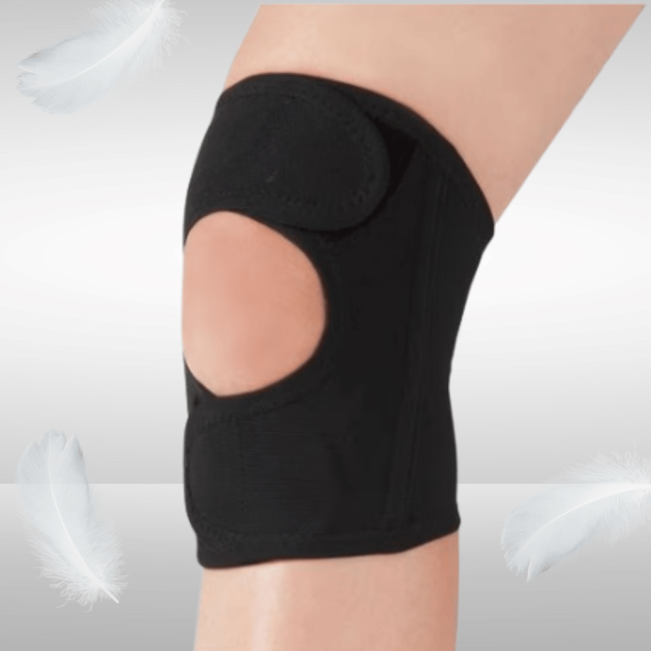 ホルミシス ひざサポーター 左右セット／天然鉱石プリント繊維