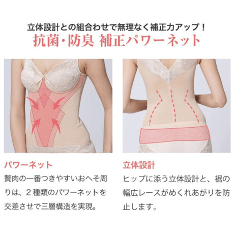 タムラ レディメイク 多機能補正ボディシェイパー／ミディアム補正