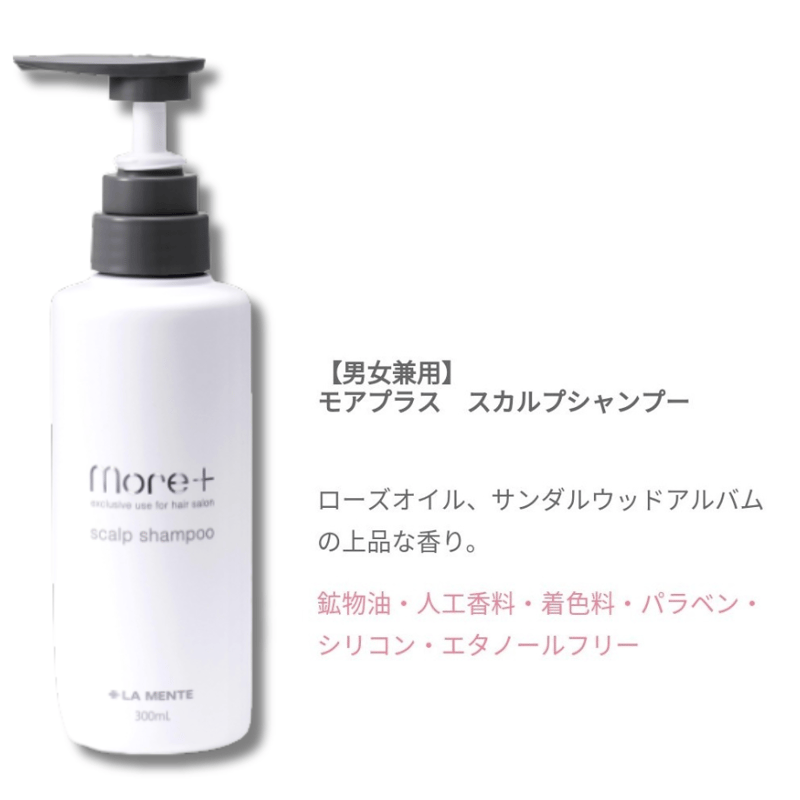 モアプラス スカルプシャンプー＆スカルプトリートメント 2本セット