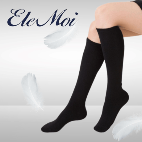 EleMoi エレモアスリム ハイソックス／260デニール