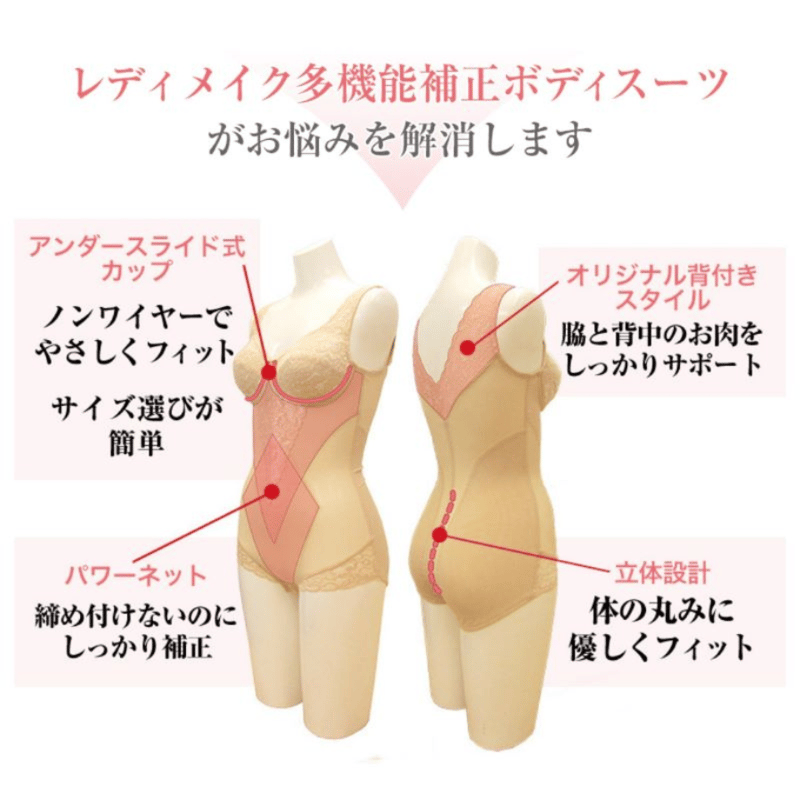 タムラ レディメイク 多機能補正ボディスーツ／ミディアム補正