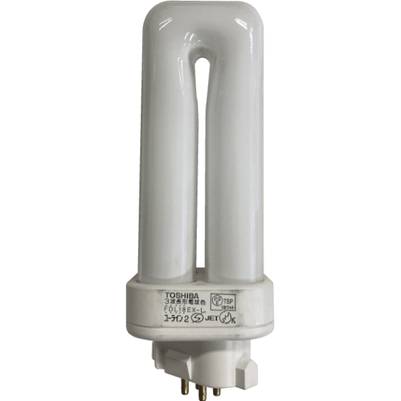 新古品C・パッケージ無】東芝 コンパクト形蛍光ランプ 18W ユーライン2