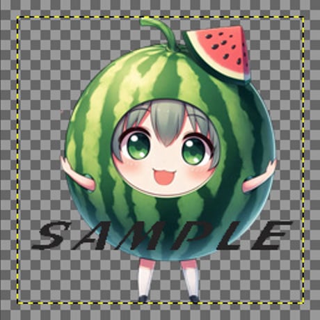 スイカ大サイズ❗️手作り額付き銅版画応用レア絵画　title「てこてこニャンコ」 今月ラス2❗️8000円→半額 手作り額付き銅版画作品 「風天の