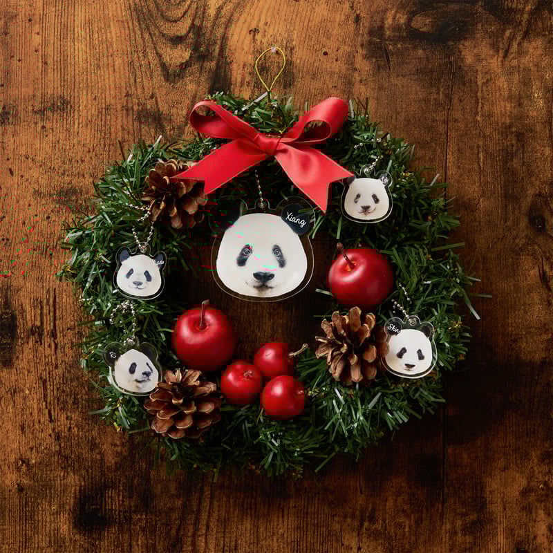 Manny　Xmasリース（布製） Manny Xmasリース（布製）