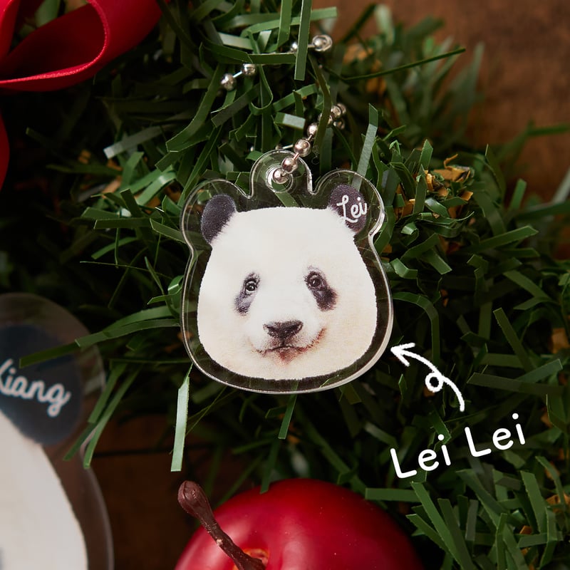 ファミリークリスマスリース | Kuma Xiang