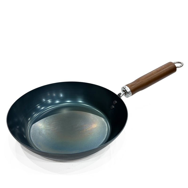 直筆サイン入りの外箱が当たるかも！【IH対応】等身大 鉄フライパン