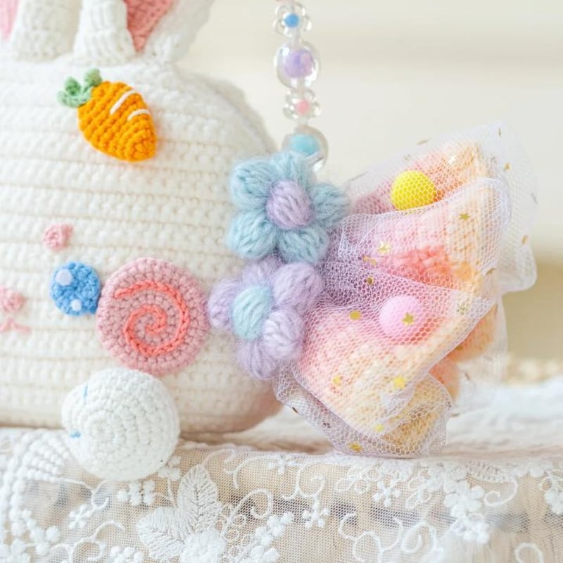 ハンドメイドスタイ　うさみみポシェット　Yu&Rinchan ハンドメイドスタイ うさみみポシェット Yu&Rinchan シルエット