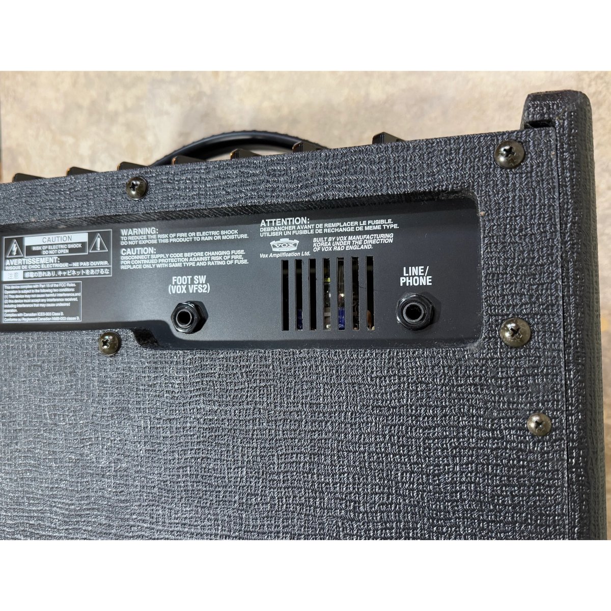 VOXギターアンプ AD50VT 真空管アンプ