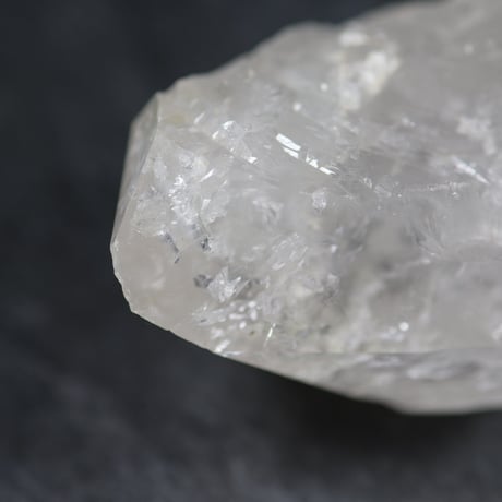 【霊視ナターシャオリジナル】清らかな光の柱・大型水晶原石【ハーキマー型水晶】