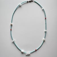 necklace / blue