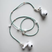 earphones strap / blue