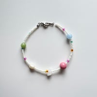 bracelet / white mix