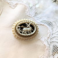 ヴィンテージ ぶどうブローチ アンティーク・チェコ雑貨のお店 bábovka - ヴィンテージ ガラス