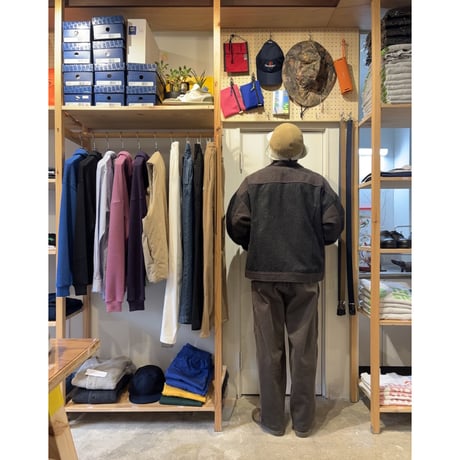 RELAXFIT by Supermarket "Corduroy Easyslacks"　🆕ﾁｬｺｰﾙｸﾞﾚｰ