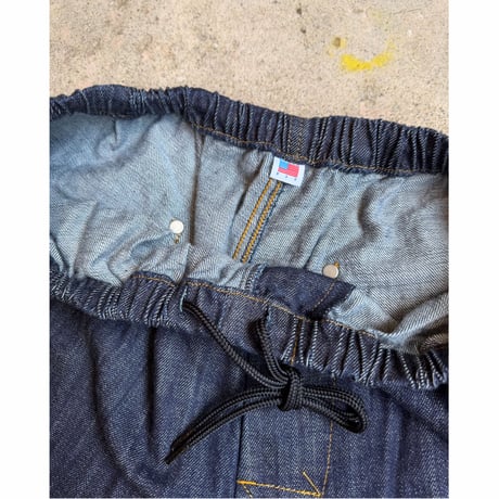 RELAXFIT by  Supermarket "Double Knee pocket denim Beachshorts"