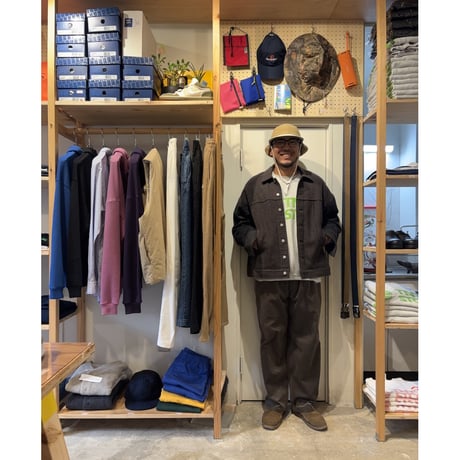 RELAXFIT by Supermarket "Corduroy Easyslacks"　🆕ﾁｬｺｰﾙｸﾞﾚｰ