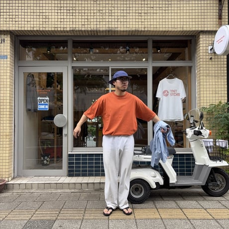 CalCru "Micro Stripe Tee 〜Garment Dyed〜"🇺🇸