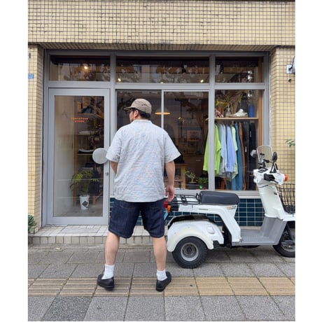 RELAXFIT by  Supermarket "Double Knee pocket denim Beachshorts"