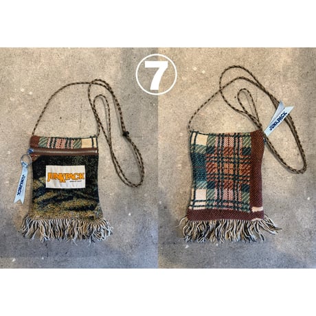 JUNKPACK "US tapestry sacoche"