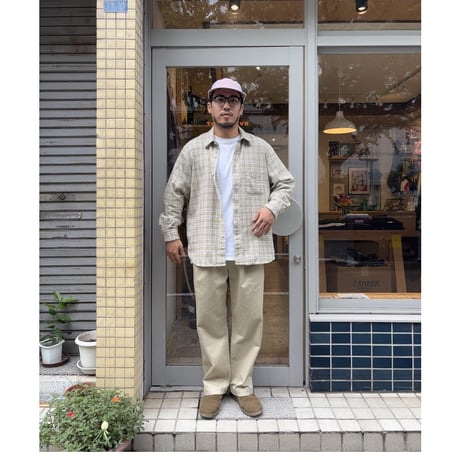 CATTA "REGULAR  COLLAR SHIRT-MELANGE CHECK"