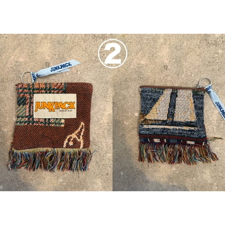 JUNKPACK "US tapestry pouch"