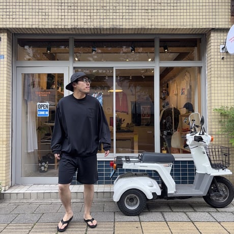RESTOCK☝️RELAX FIT SPORTS "smoketone trycool Pocket L/S"
