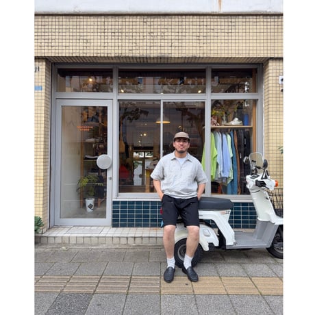 RELAXFIT by  Supermarket "Double Knee pocket denim Beachshorts"