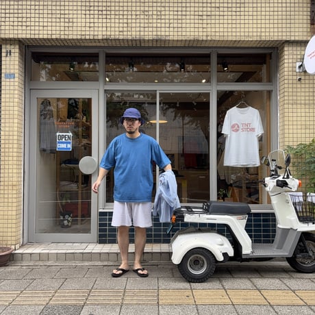 CalCru "Micro Stripe Tee 〜Garment Dyed〜"🇺🇸