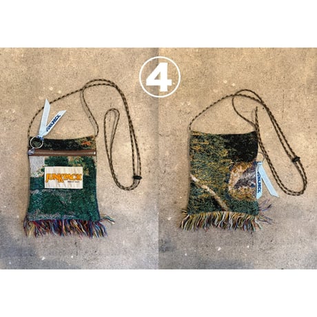 JUNKPACK "US tapestry sacoche"