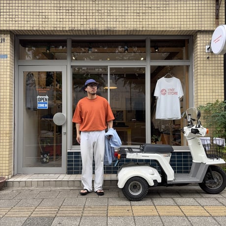 CalCru "Micro Stripe Tee 〜Garment Dyed〜"🇺🇸