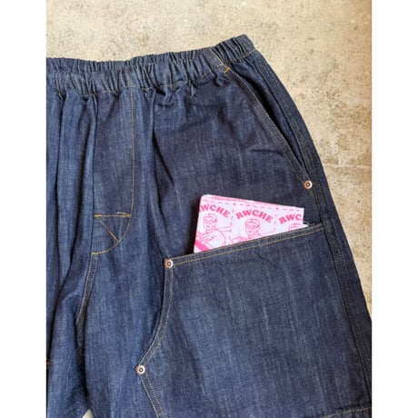 RELAXFIT by  Supermarket "Double Knee pocket denim Beachshorts"