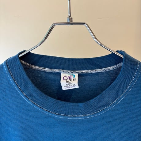 CalCru "Micro Stripe Tee 〜Garment Dyed〜"🇺🇸
